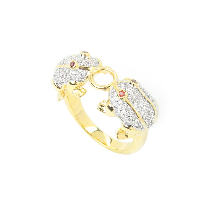 Rings vendorunknown Dos Ranas Ring Rings vendorunknown Dos Ranas Ring