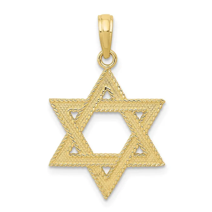 10K Star of David PendantWBC10C3988 WB Choice Jewelry Necklaces
