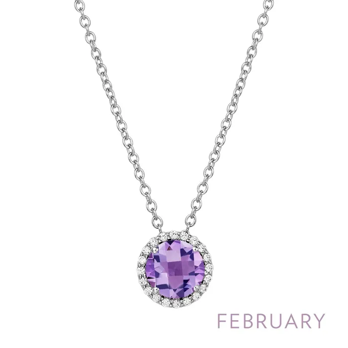 February Birthstone Necklace Lafonn Necklaces