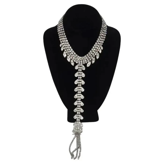 Vintage by Misty Necklaces 1970 Diamond Drop Necklace