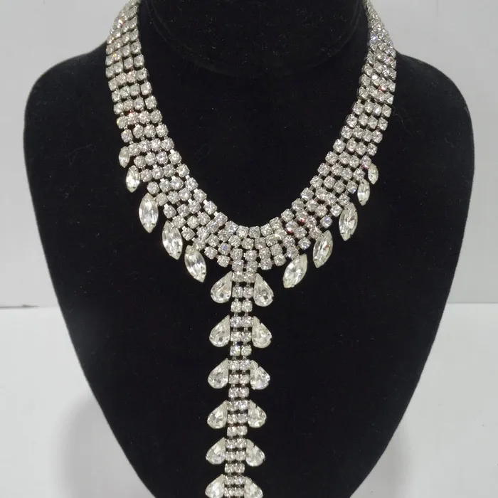 Vintage by Misty Necklaces 1970 Diamond Drop Necklace