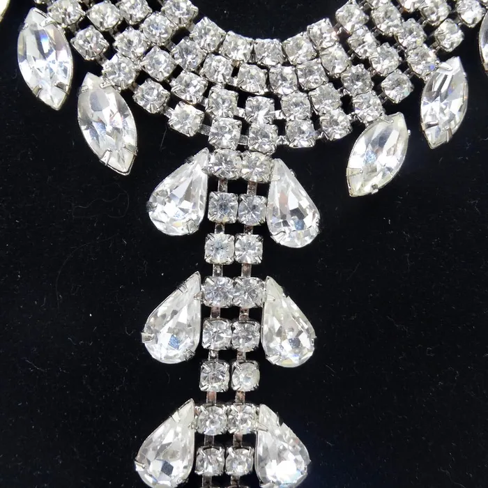Vintage by Misty Necklaces 1970 Diamond Drop Necklace
