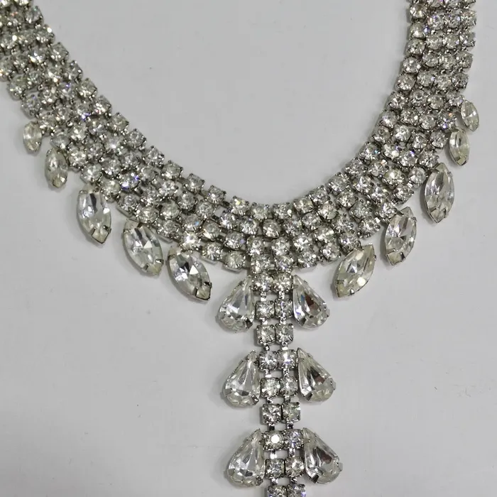Vintage by Misty Necklaces 1970 Diamond Drop Necklace