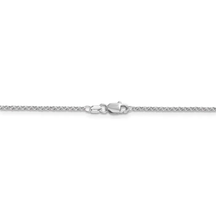 WB Choice Jewelry Necklaces 14k White Gold 155mm Rolo Pendant ChainWBCPEN32316 WB Choice Jewelry Necklaces 14k White Gold 155mm Rolo Pendant ChainWBCPEN32316