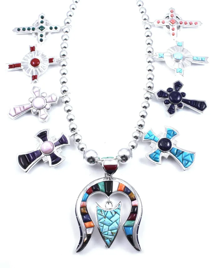 Ben Nighthorse Necklaces Talisman V Necklace