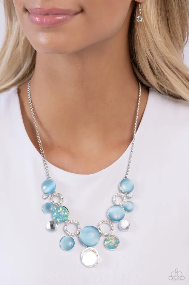 Corporate Color Blue Necklace Jewelry by Bretta Paparazzi Accessories Necklaces