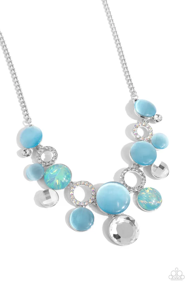 Corporate Color Blue Necklace Jewelry by Bretta Paparazzi Accessories Necklaces
