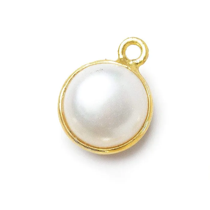 Necklaces Beadsofcambaycom 10mm Vermeil Bezel Rose White Freshwater Pearl Button Pendant 1 Piece Necklaces Beadsofcambaycom 10mm Vermeil Bezel Rose White Freshwater Pearl Button Pendant 1 Piece