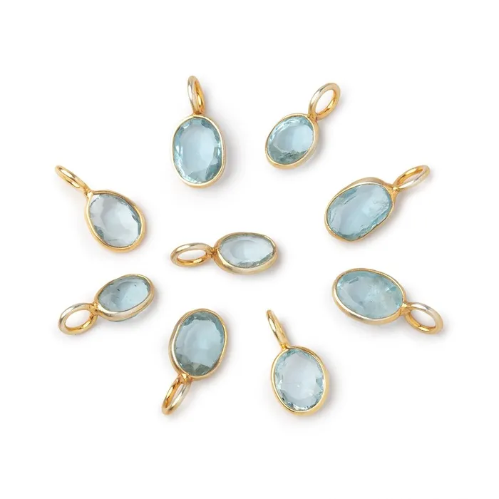 Necklaces Beadsofcambaycom 6x47x5mm Vermeil Bezel Aquamarine Rose Cut Oval Pendant 1 piece Necklaces Beadsofcambaycom 6x47x5mm Vermeil Bezel Aquamarine Rose Cut Oval Pendant 1 piece