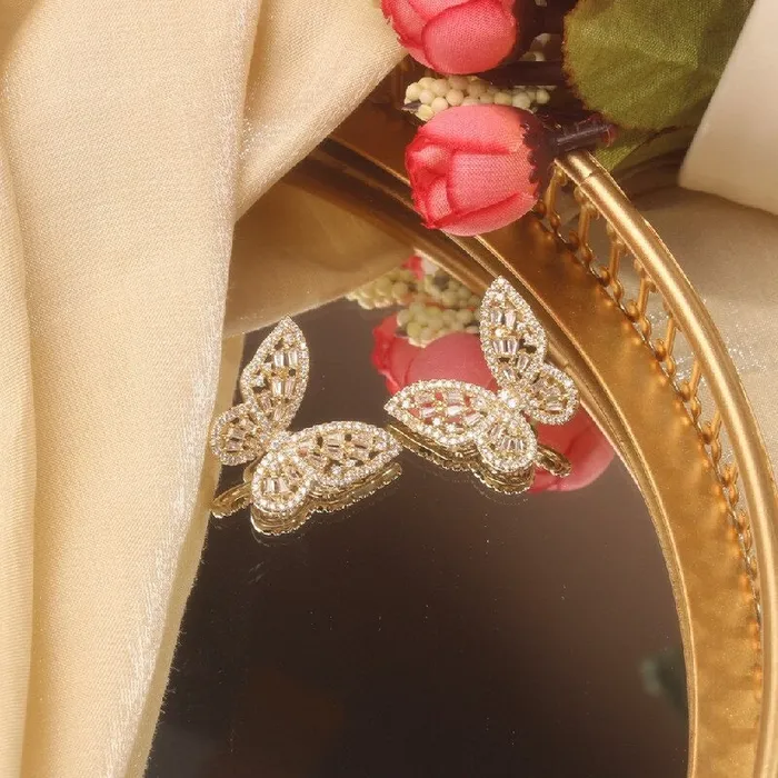 UrbanVinta Glimmering Cottage Butterfly Earrings Earrings