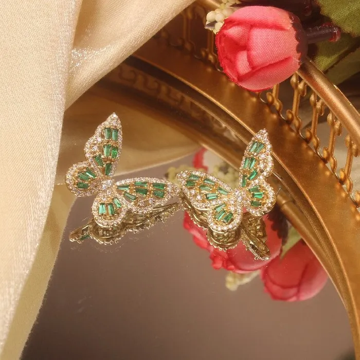 UrbanVinta Glimmering Cottage Butterfly Earrings Earrings